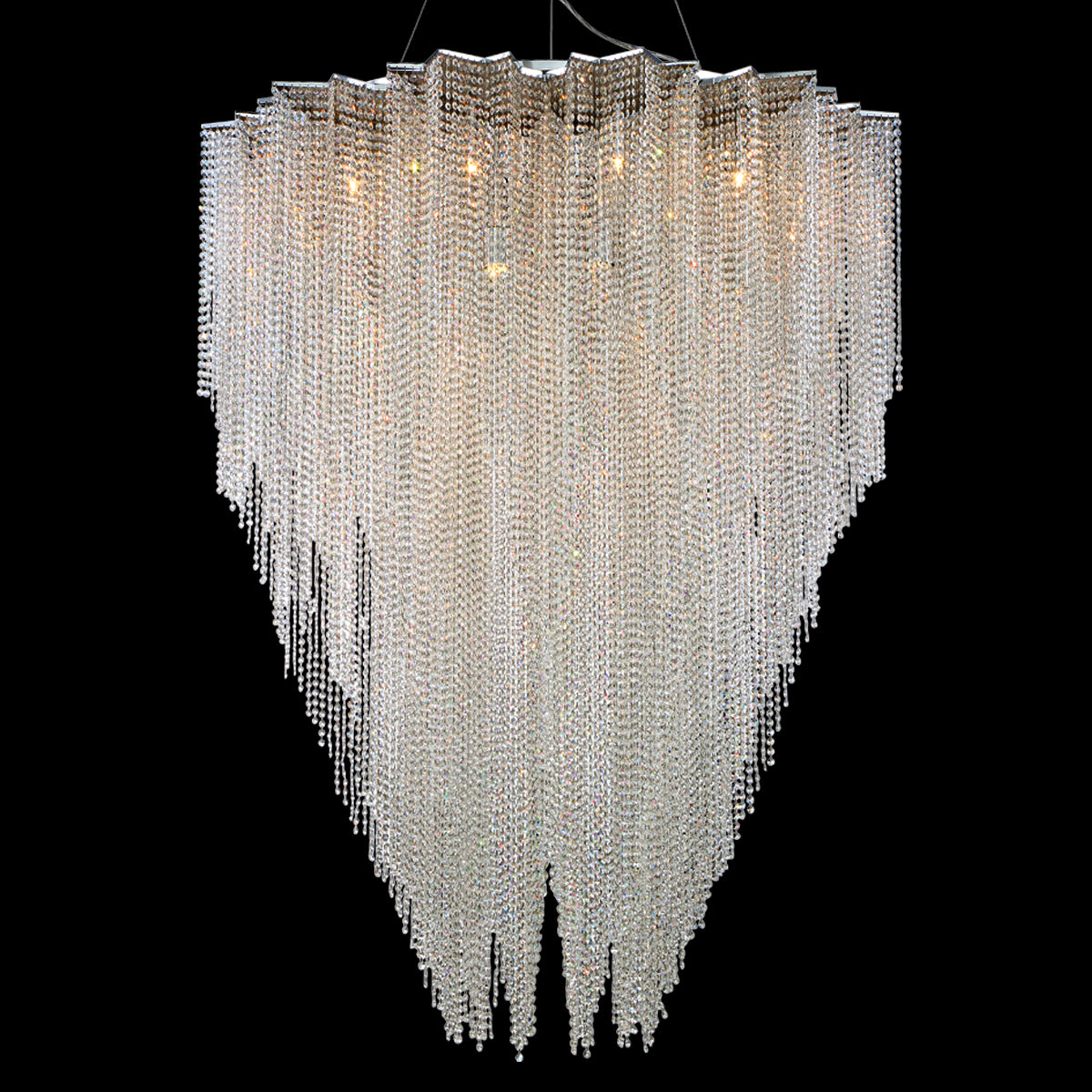 Eurofase ~ Cohen ~ 67in LED Grand Chandelier, 24 Lights