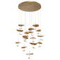 Eurofase ~ Lagatto ~ 48in LED Grand Chandelier, 16 Lights