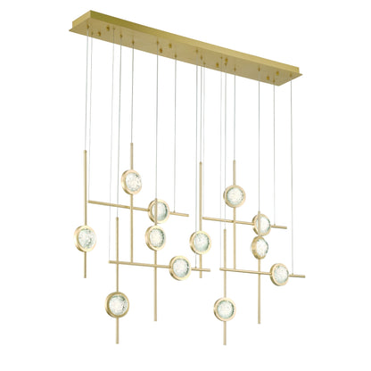 Eurofase ~ Barletta ~ 53in LED Grand Chandelier, 12 Lights