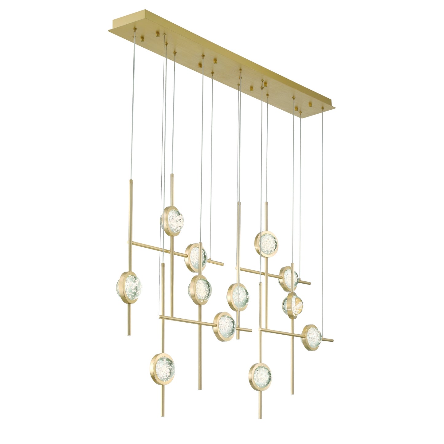 Eurofase ~ Barletta ~ 53in LED Grand Chandelier, 12 Lights