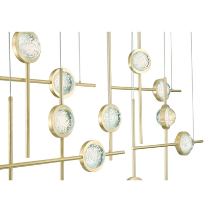 Eurofase ~ Barletta ~ 53in LED Grand Chandelier, 12 Lights