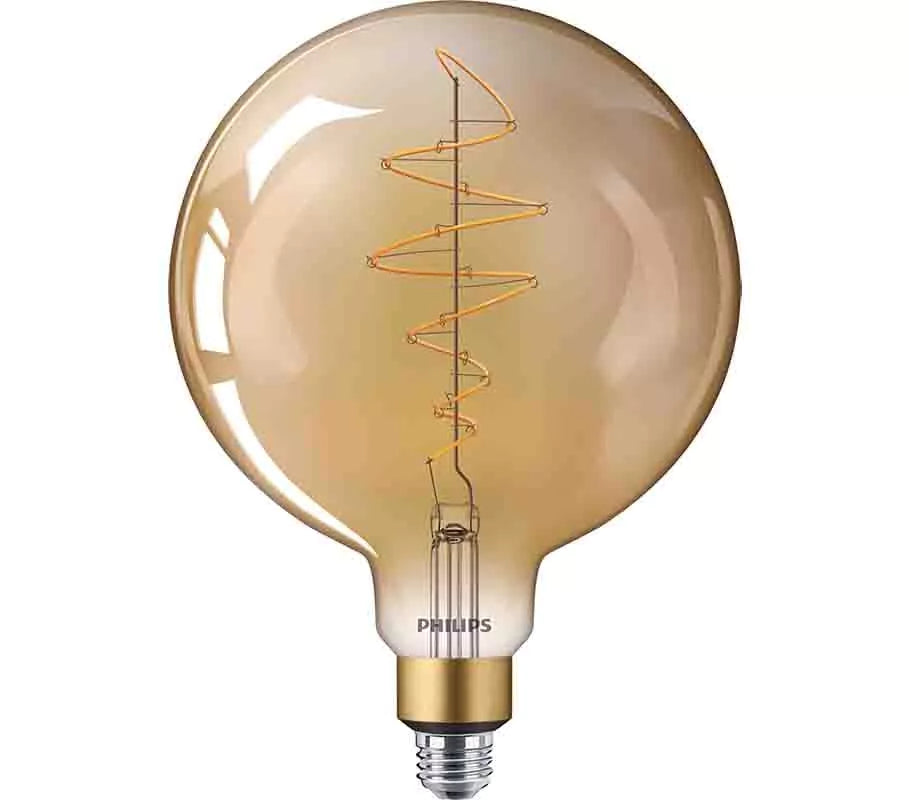 Philips (536268) ~ 7.5 Watt, Glass, LED Globe, E26 base, 2000K