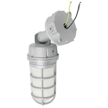 Satco (65-551) - 20watt, RGB Selectable, LED, Gray Finish ~ Vapor Tight Fixture