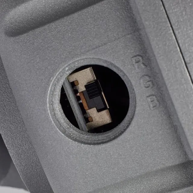 Satco (65-551) - 20watt, RGB Selectable, LED, Gray Finish ~ Vapor Tight Fixture