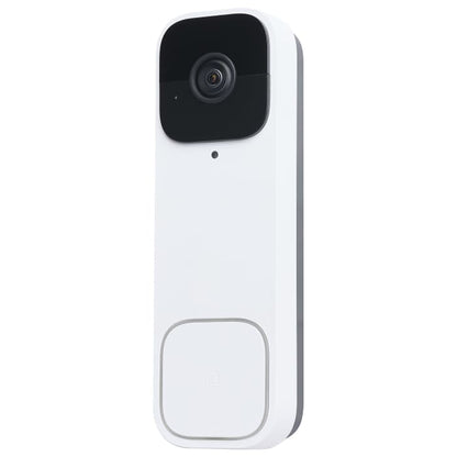 Satco (65/933) - Smart Video Doorbell, Starfish, Remote Chime, WIFI enabled, White