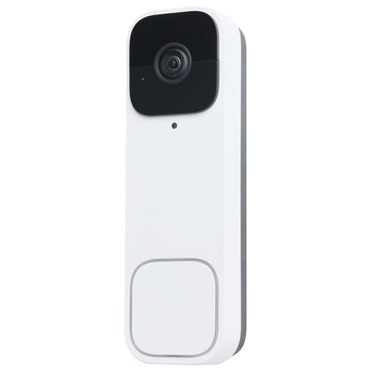 Satco (65/933) - Smart Video Doorbell, Starfish, Remote Chime, WIFI enabled, White