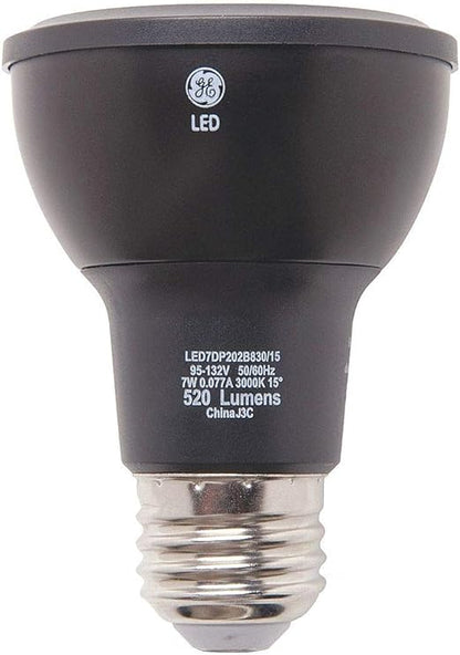 (6 pack) GE 94451 - LED7DP202B827/35 PAR20 Flood LED Light Bulb