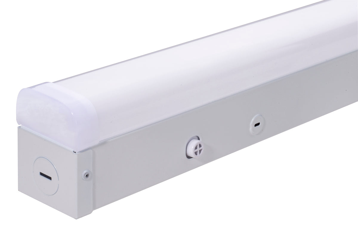 Topaz ~ LS4-40-(40K,50K)-D  4ft LED Linear Strip Light, 40W, (4000K, 5000K), Dimmable