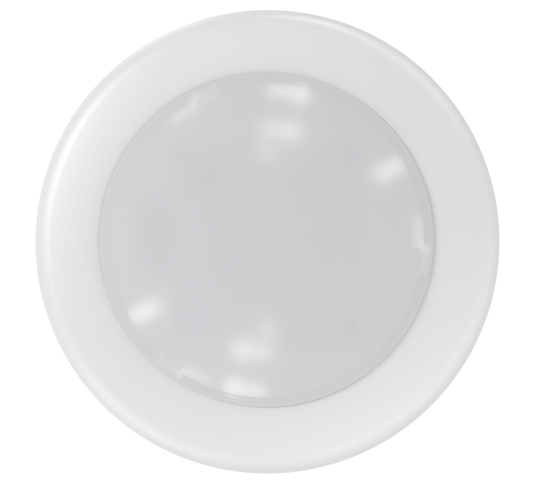 Archipelago Lighting ~ eCrescent Series ~ 6in, 15watt, 5-CCT, LED, White, Round ~ Flush Mount