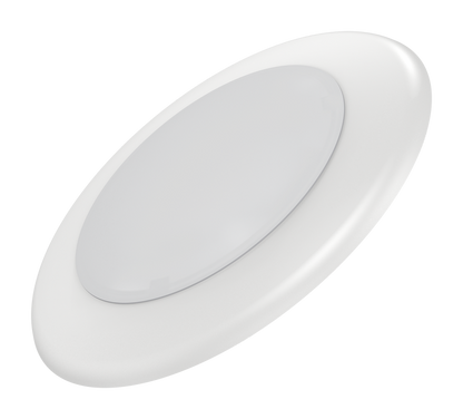 Archipelago Lighting ~ eCrescent Series ~ 6in, 15watt, 5-CCT, LED, White, Round ~ Flush Mount