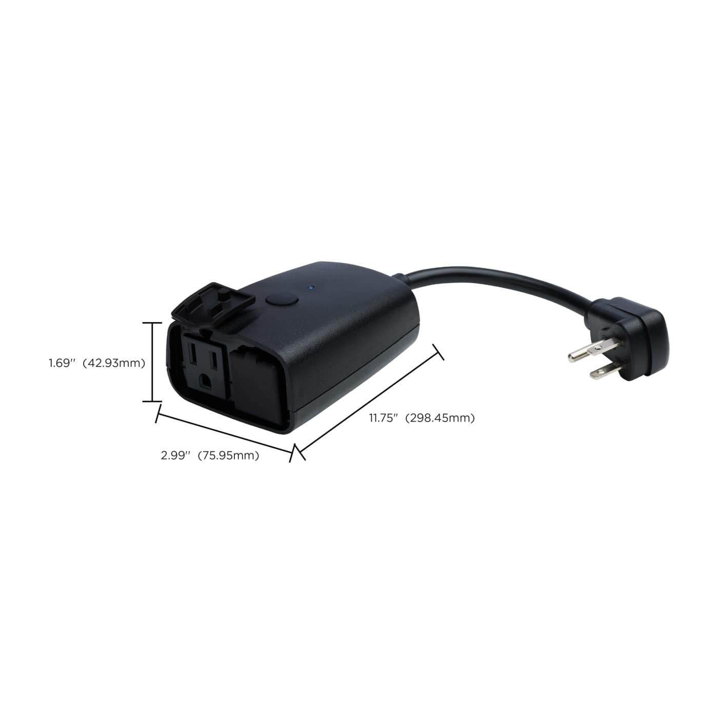 Satco (S11281) - Starfish, Smart Outdoor Dual Plug-In Outlet, WIFI enabled