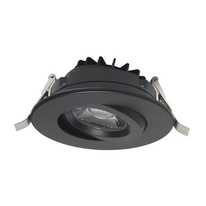 Satco|Nuvo S11619 12WLED/DW/GBL/4/930/RND/RD/BK  -12w -LED -Gimbaled -4" -3000K -Round -Black