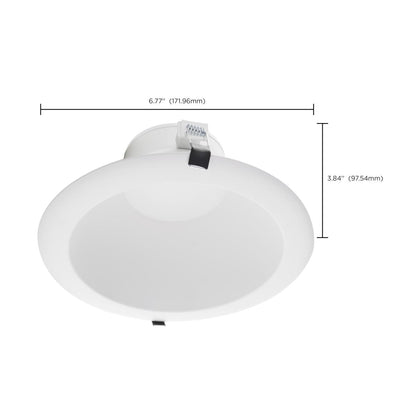 Satco (S11811) ~ 6in, 5-CCT Select, Lumen/Watt Adjustable, 23w Max, Round Downlight Retrofit