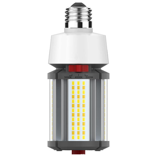 Satco (S23146) ~ 3-WattSelect, 18w Max, 3-CCT, LED, Corncob Lamp, HID Replacement