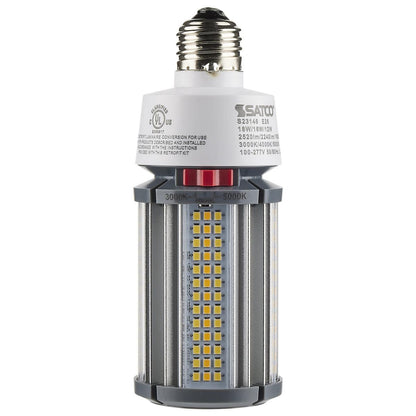 Satco (S23146) ~ 3-WattSelect, 18w Max, 3-CCT, LED, Corncob Lamp, HID Replacement