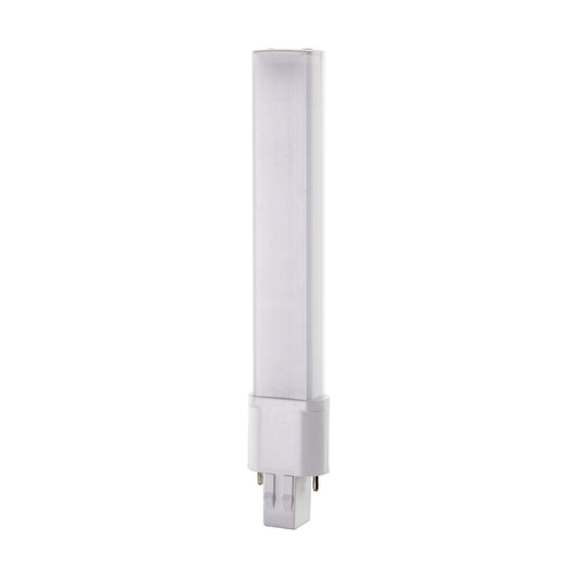 (10 Pack) Satco (S28726) ~ 6w, 30k, GX23 base, LED, 2-Pin PL