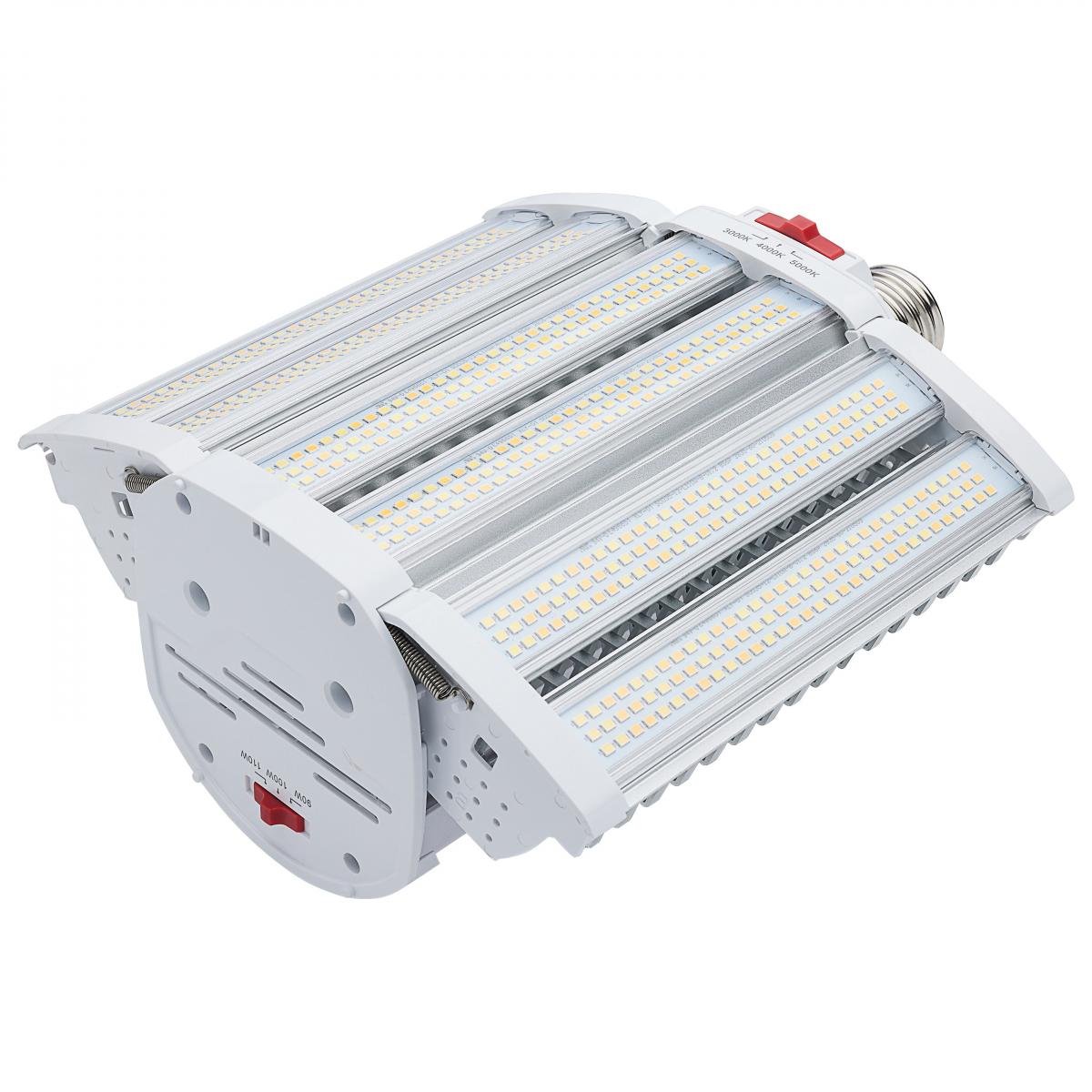 Satco ~ (S28938R1) 3-WattSelect, 110w Max, 3-CCT, EX39 base, LED, Type B, Shoe Box Lamp, HID Replacement