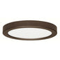 Satco S29338 ~9in Round Flush Mount with Bronze Finish