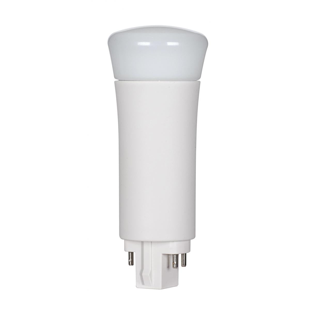 (10 Pack) Satco (S29861) ~ 9w, 50k, LED, 4-Pin PL, Vertical