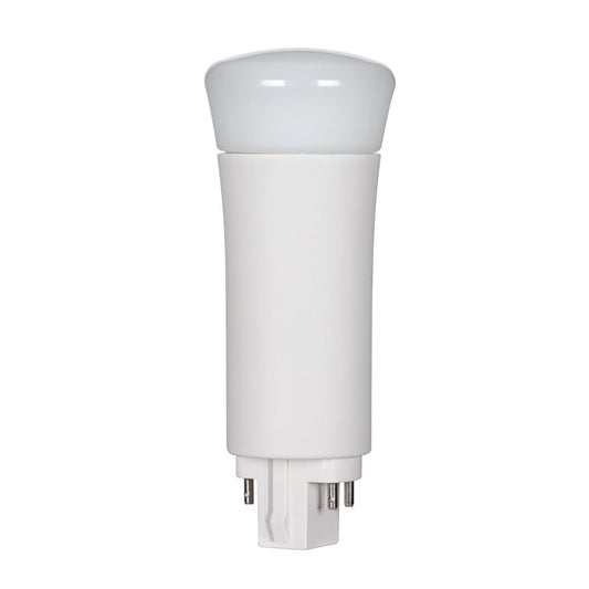 (10 Pack) Satco (S29861) ~ 9w, 50k, LED, 4-Pin PL, Vertical