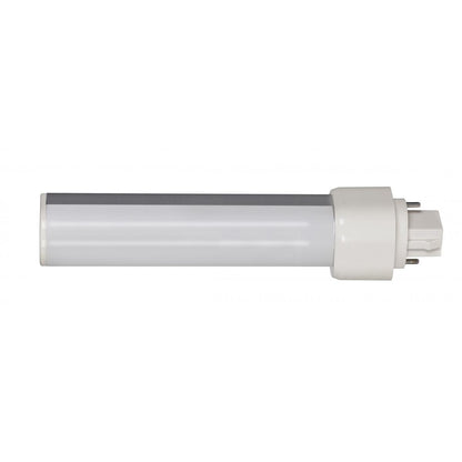 Satco (S8531) ~ 9w, 30K, Type B, G24d base, LED, 2-Pin PL Bulb, Horizonal