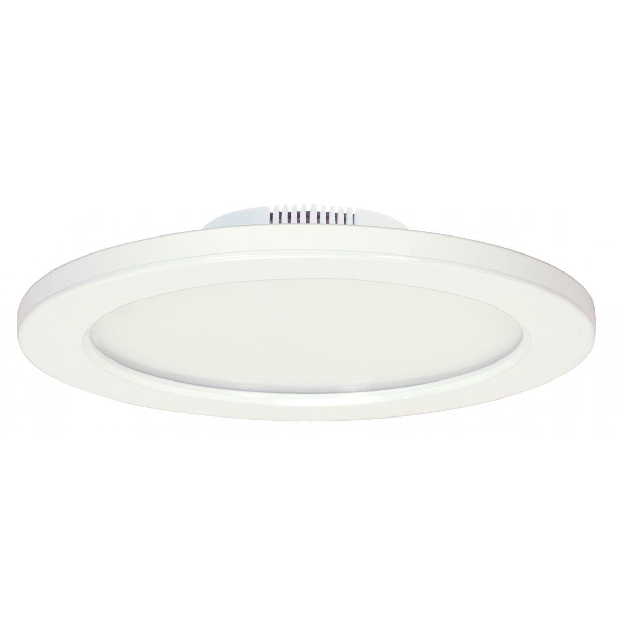 Satco S9886 16W/LED/9"FLUSH/3K/WH/SL -Blink -16W -9" -Surface Mount -LED -3000K -White