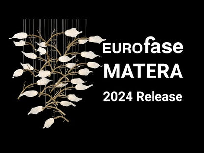 Eurofase ~ Matera ~ 36in LED Grand Chandelier, 25 Lights